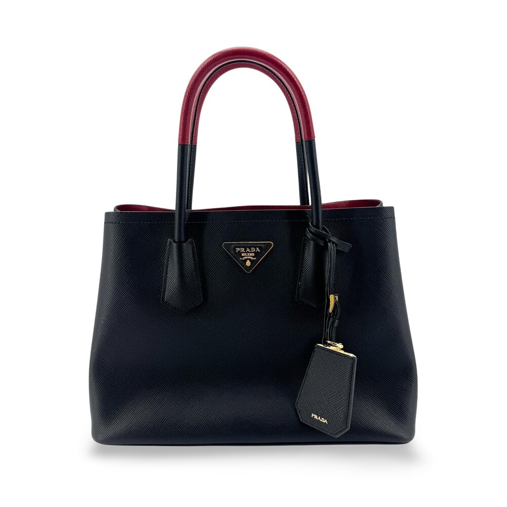 Prada Cuir Double Saffiano Leather Medium